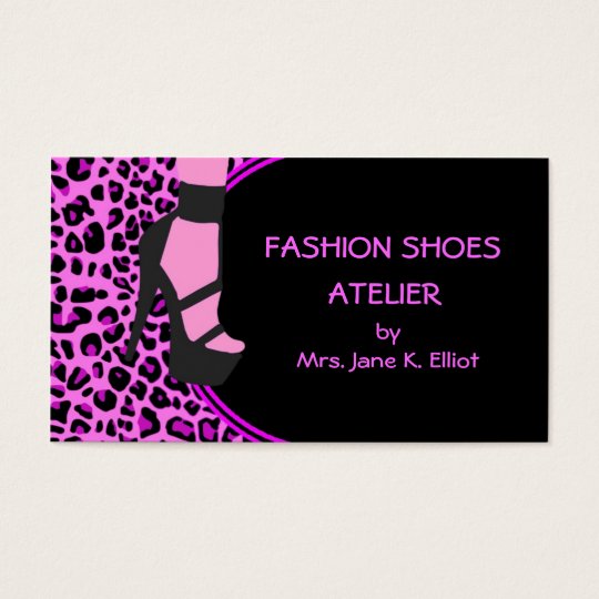 Fashion Shoes Business Card