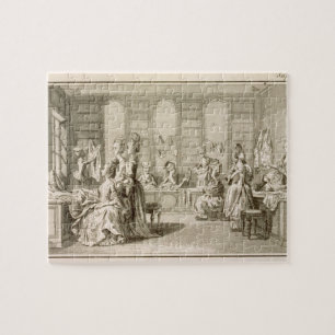 Fashion shop, from the 'Encyclopedia' by Denis Did Jigsaw Puzzle
