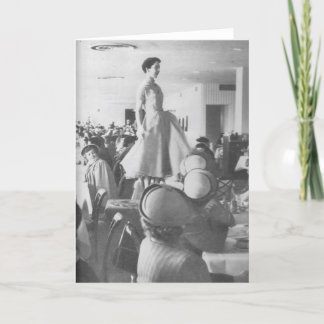 Fashion Show at the Tea Room Holiday Card