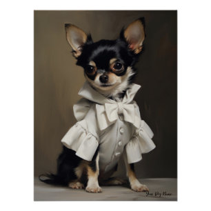 Fashion Show, Chihuahua Dog 01 - Jonathan Bonheur Poster