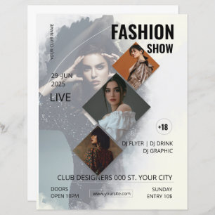 Fashion Show Flyer Template