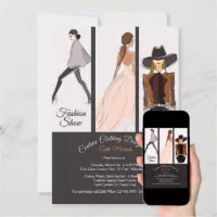 Fashion Show invitation card/ 2011