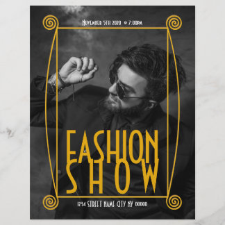 Fashion Show Model Clothing Flyer