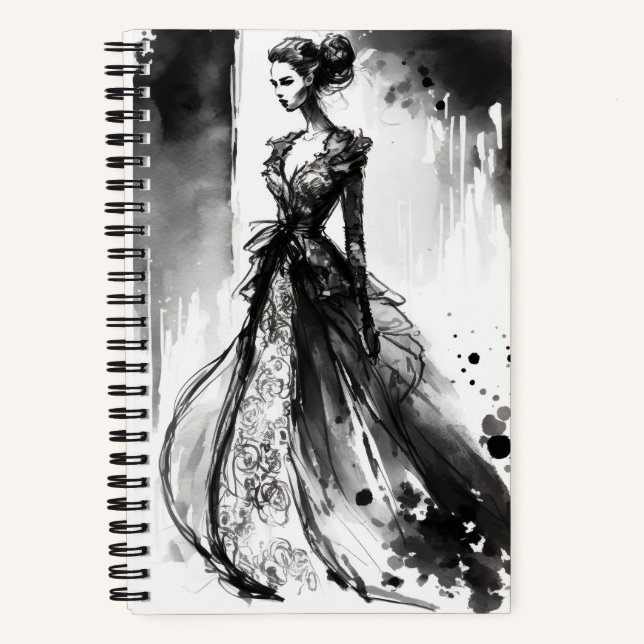 Fashion Sketch Notebook (Front)