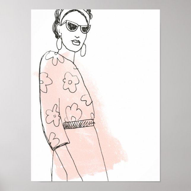 Fashion Sketch Poster (Front)