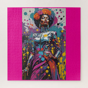 Fashion Splash - Ken Gage Art Jigsaw Puzzle