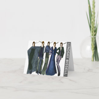 Fashion Stationary Note Card