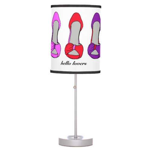 Fashion Stiletto Heels Shoe Lover Table Lamp