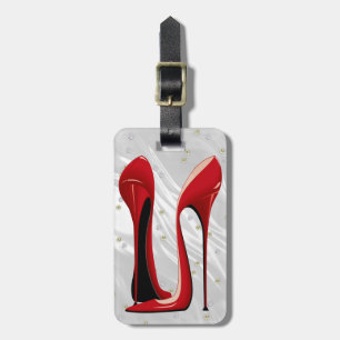 Fashion Stiletto luggage - Bag Tag - See Back