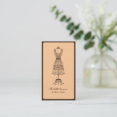 Fashion Stylist Business Card (Standing Front)