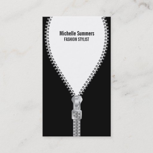 Customizable FASHION STYLIST Business Card Template