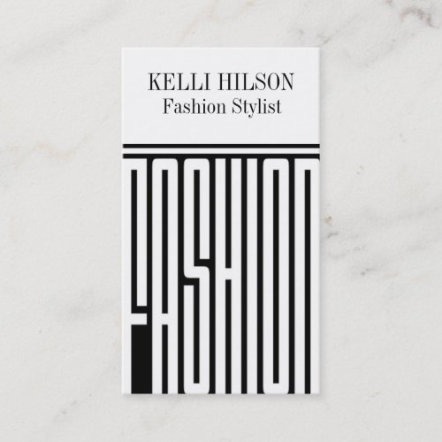Fashion Stylist Business Cards