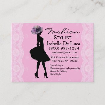 Fashion Stylist Business Cards by Godsblossom at Zazzle