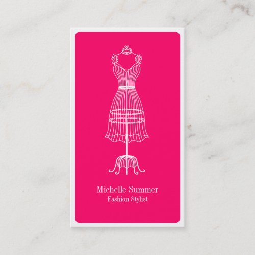 Fashion Stylist TV Business Card