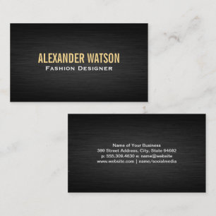 Fashion Texture Background Business Card