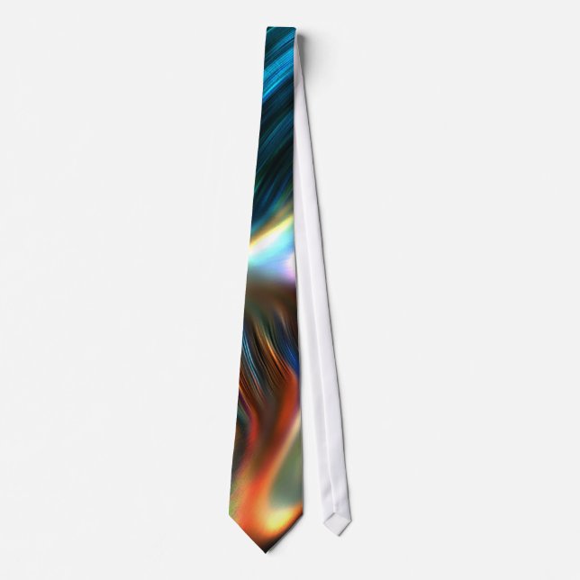 Fashion Tie, northern lights Neck Tie (Front)