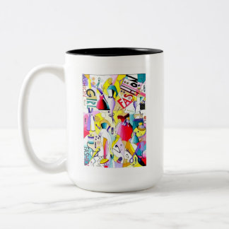 Fashion Two-Tone Coffee Mug