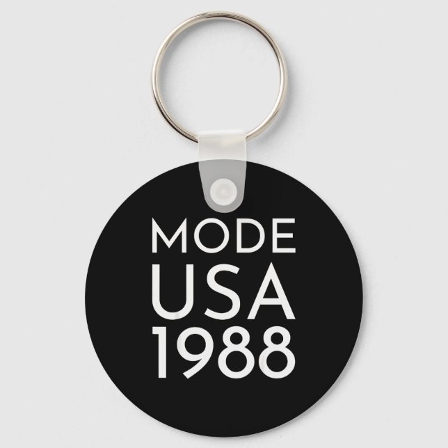 Fashion Usa 1988 M Tour  Keychain (Front)