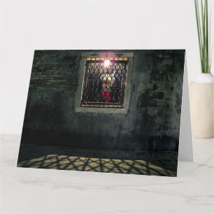 FASHION VICTIM Jumbo Greeting Card