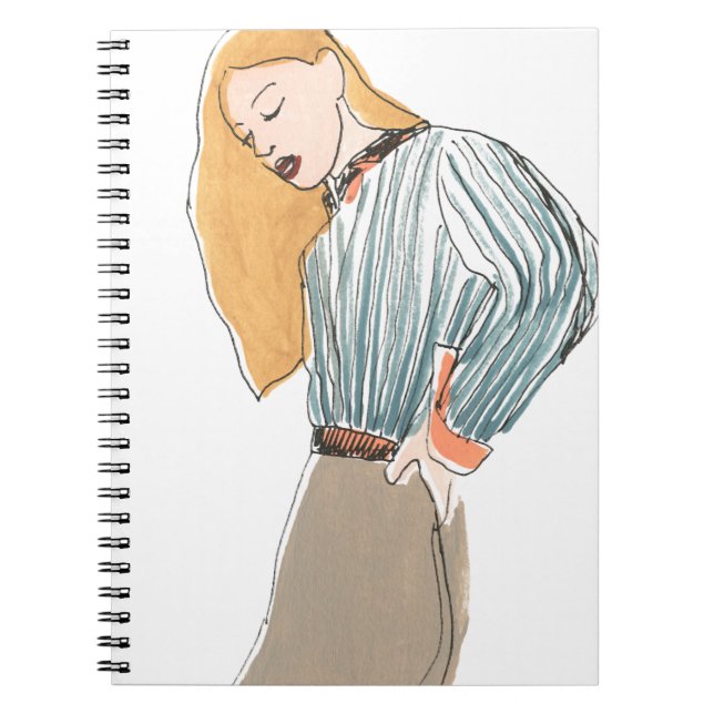 Fashion Vignette Notebook (Front)