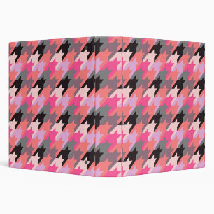 Fashion Vintage Cute- Pattern Stylish Modern 3 Ring Binder