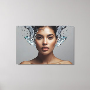 Fashion woman fine art  canvas print