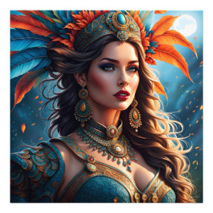 Fashion woman fine art photo print