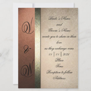 Fashionable and Stylish Wedding Invitations