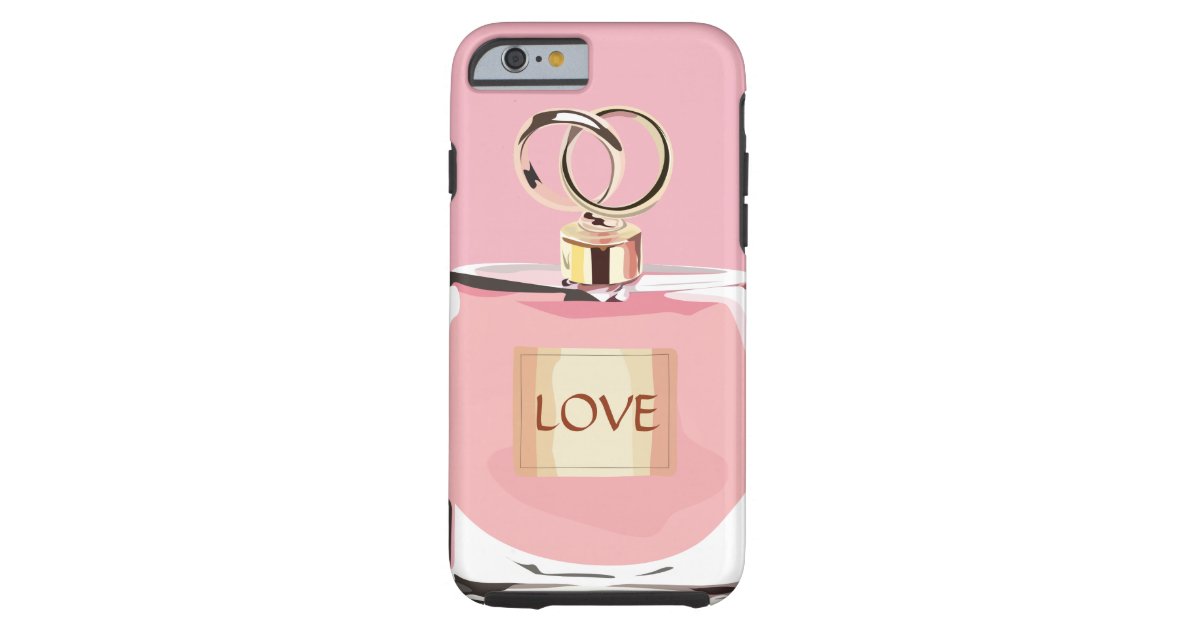 Fashionable Beauty Pink Girly Perfume Bottle Look Case Mate Iphone Case Zazzle Com