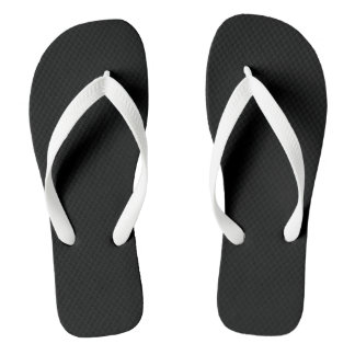 Fashionable Black Flip Flops