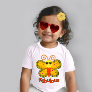 Fashionable butterfly baby T-Shirt