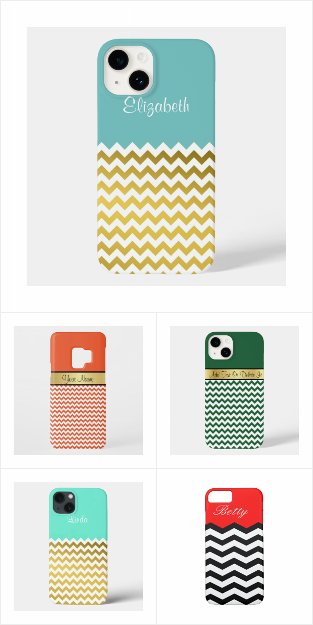 Fashionable Chevron iPhone Cases