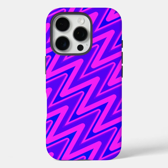 Fashionable Chevron Pattern Design Case-Mate iPhone Case (Back)