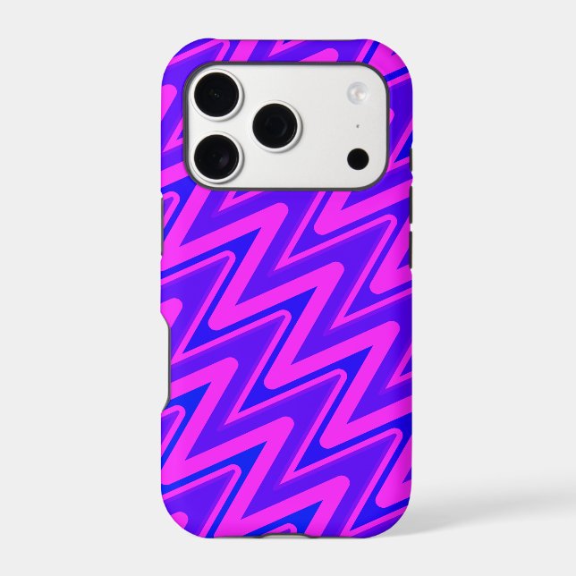 Fashionable Chevron Pattern Design Case-Mate iPhone Case (Back)
