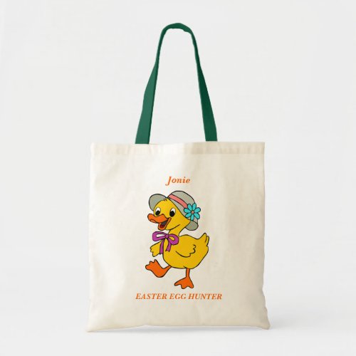 Fashionable Chick Easter Egg Hunt Tote Bag