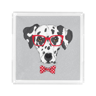 Fashionable Dalmatian Acrylic Tray
