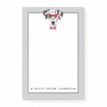 Fashionable Dalmatian | Add Your Name Post-it Notes
