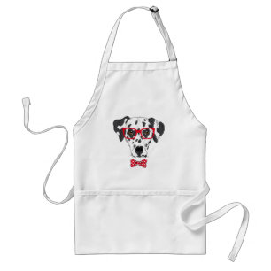 Fashionable Dalmatian Adult Apron