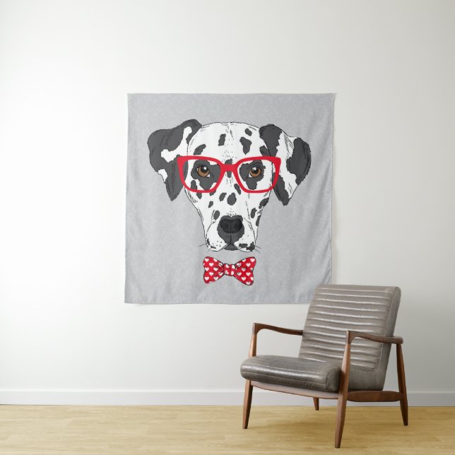 Fashionable Dalmatian Tapestry (In Situ)