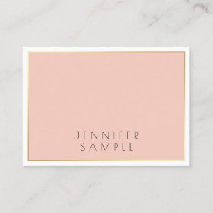 Fashionable Design Elegant Smart Professional Luxe Business Card