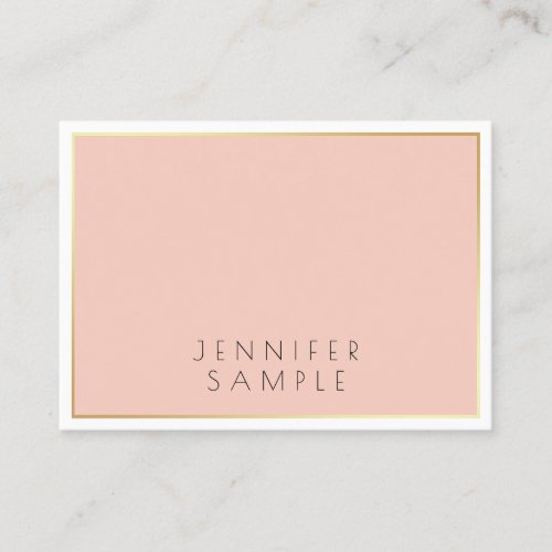 Fashionable Design Elegant Smart Professional Luxe Business Card