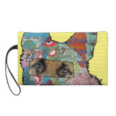 Fashionable designer wristlet (Back)