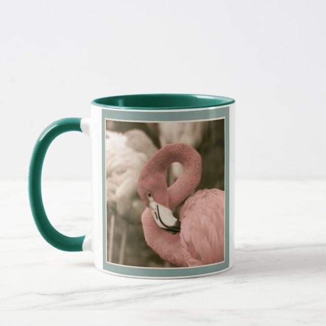 Fashionable Flamingo Mug (Left)