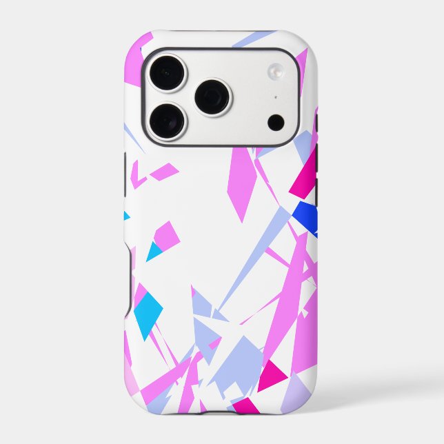 Fashionable Geometric Pattern Design Iphone Case (Back)