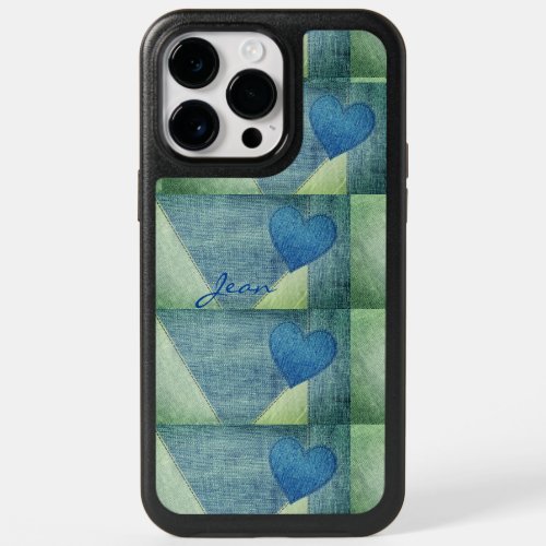 Fashionable Heart Symmetry Series Shown OtterBox iPhone 14 Pro Max Case