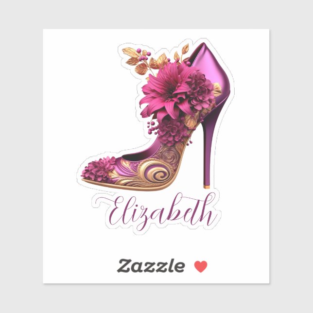 Fashionable High Heels Sticker (Sheet)