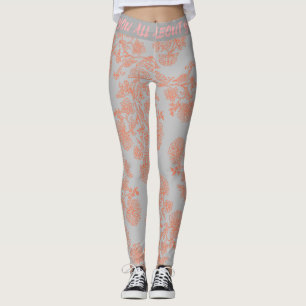 Fashionable High-Waist Sports Leggings 