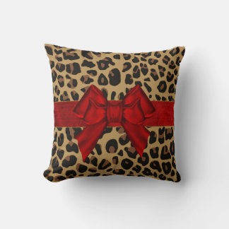 Fashionable Jaguar Print Throw Pillow