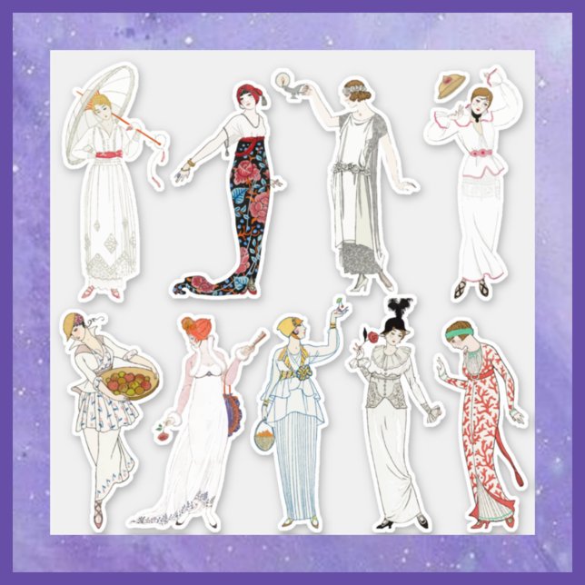 Fashionable ladies sticker (Creator Uploaded)