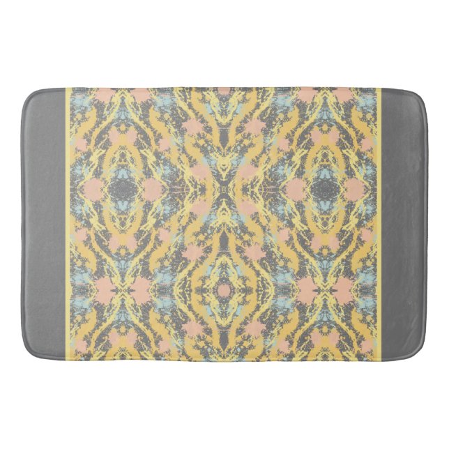 Fashionable Paint Splash Bath Mat (Front)